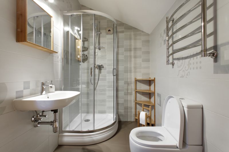 Shower with Corner Seat
